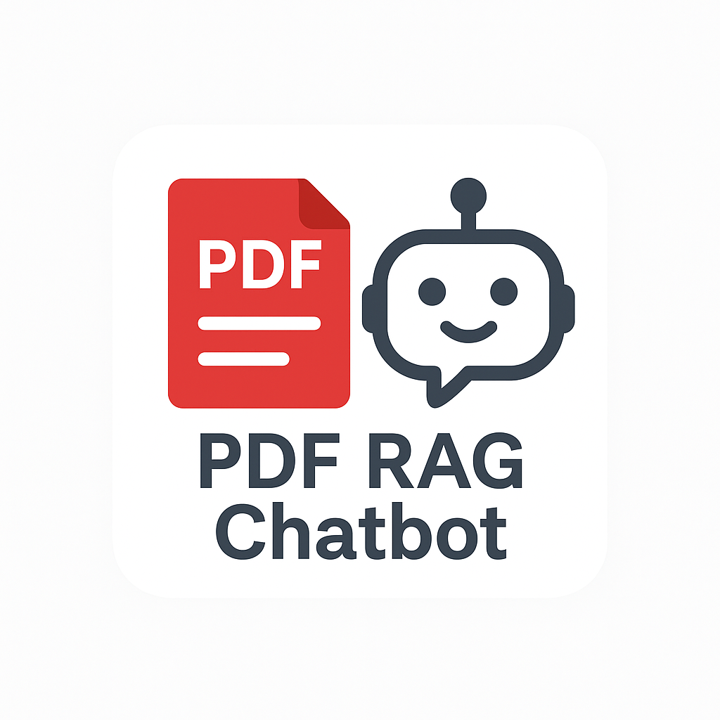 PDF RAG Chatbot — flowchart and retrieval pipeline